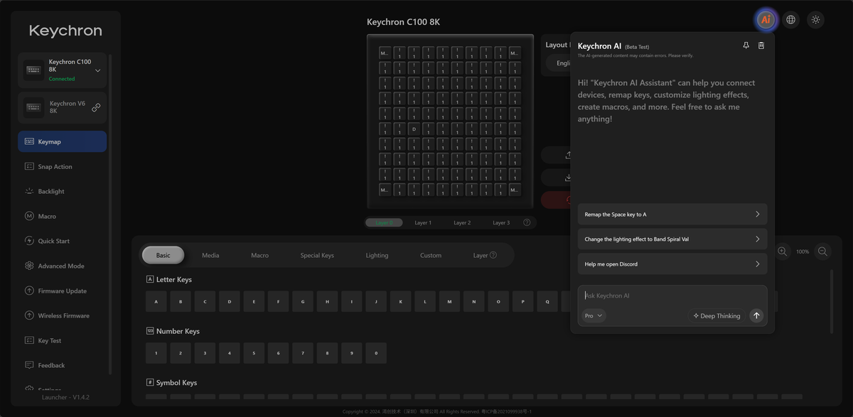 Keychron-C100-8K-Giant-Custom-Macro-Pad-Launcher