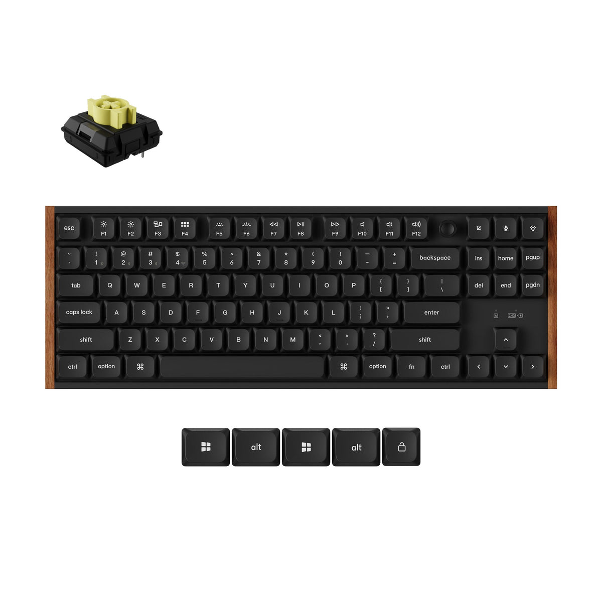 Keychron K1 Ultra 8K Teclado Mecânico Custom Wireless