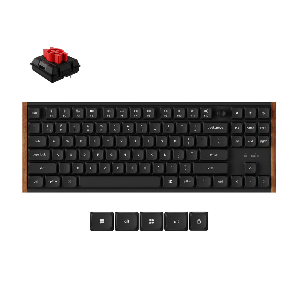 Keychron K1 Ultra 8K Teclado Mecânico Custom Wireless