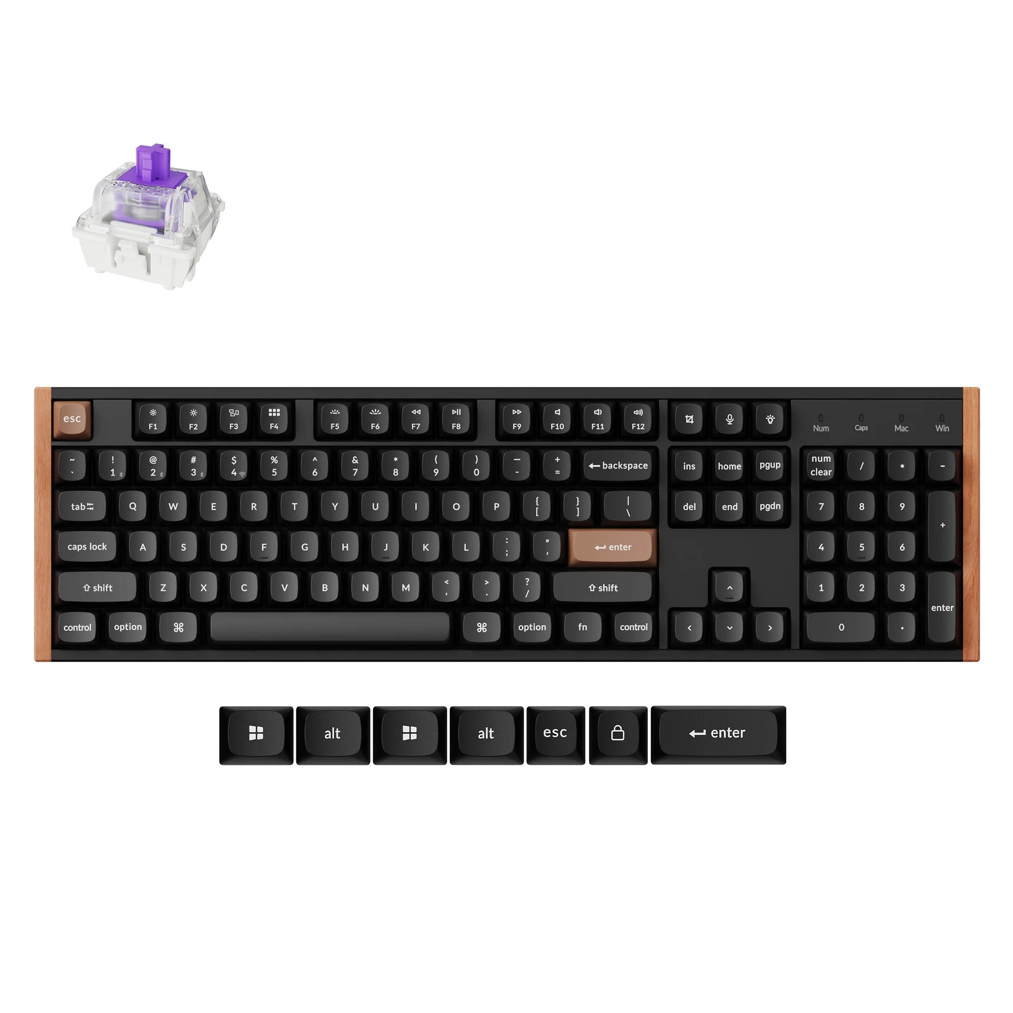 Keychron K10 HE | Teclado Magnético 100% Sem Fio Tri-Mode – Keychron Brasil