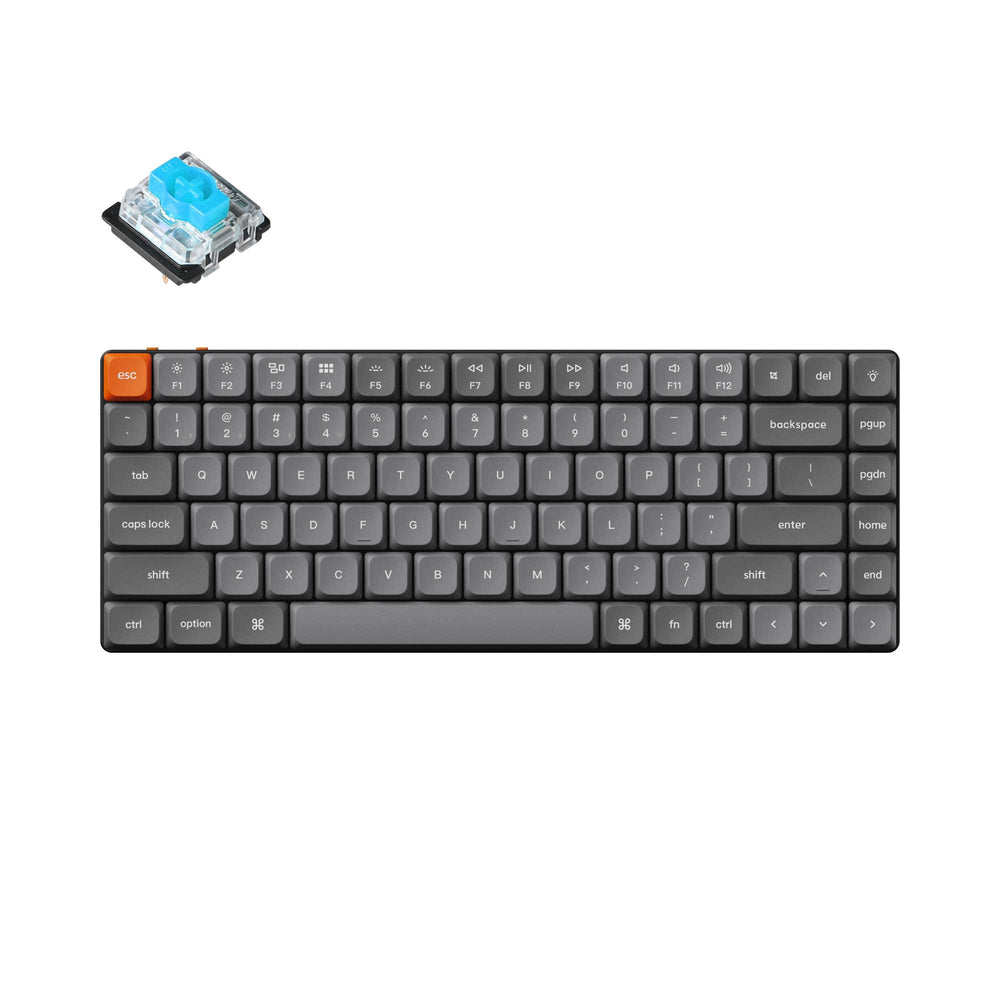 k3 max hot-swappable 2.4ghz bluetooth cable low profile ultra-slim rgb backlight switch gateron low profile blue