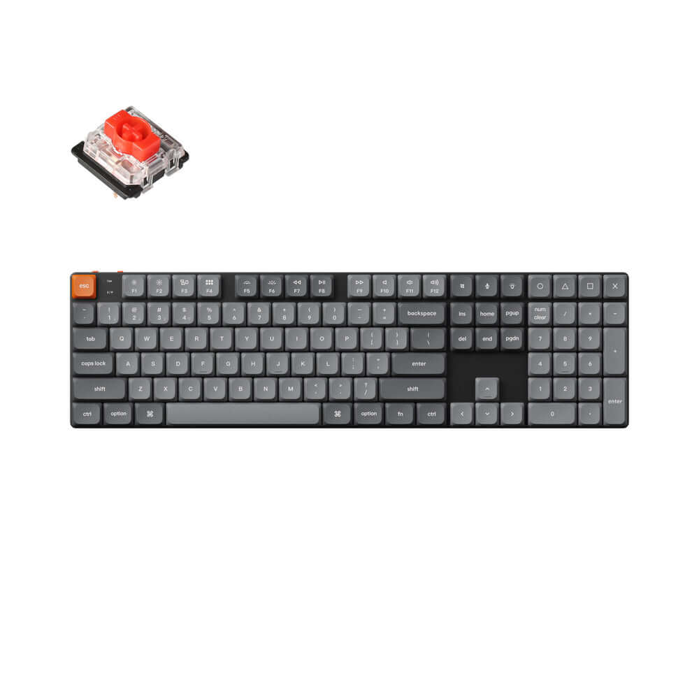 Keychron K5 Max QMK/VIA Teclado Mecânico Custom Wireless