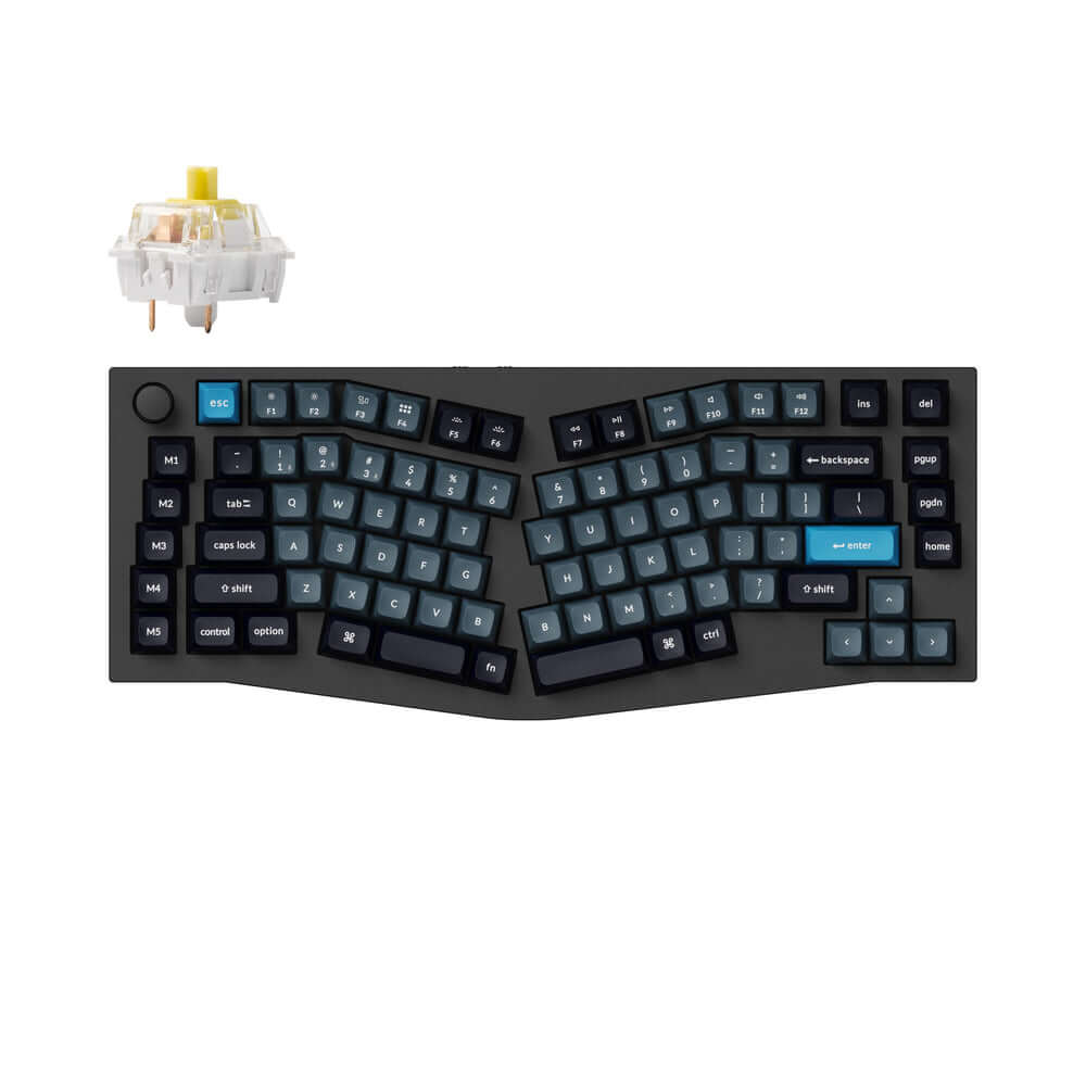 Keychron Q10 Pro (Alice Layout) QMK/VIA Teclado Mecânico Custom Wireless