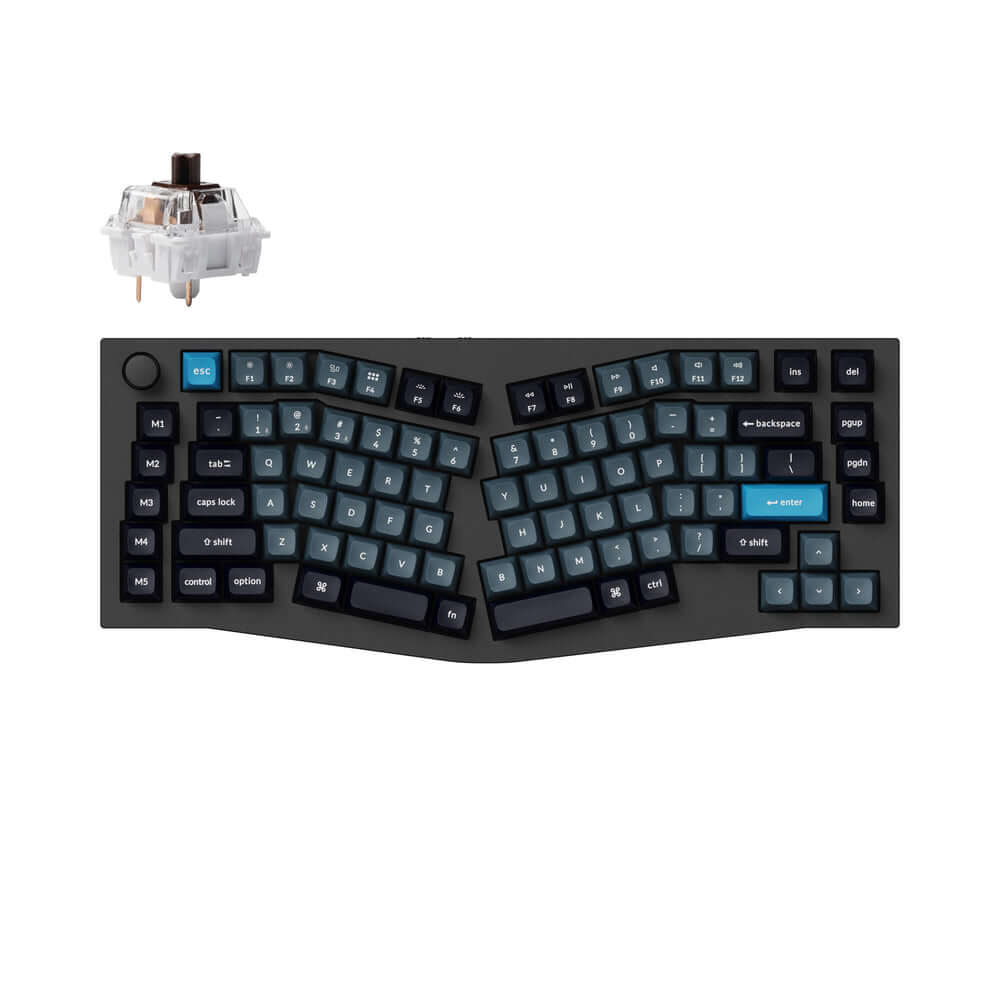 Keychron Q10 Pro (Alice Layout) QMK/VIA Teclado Mecânico Custom Wireless
