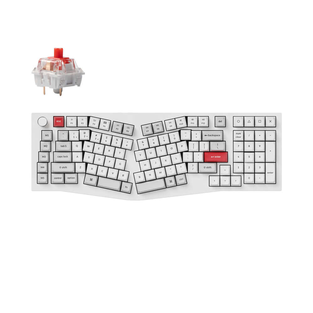 Keychron Q13 Pro (Alice Layout) QMK/VIA Teclado Mecânico Custom Wireless