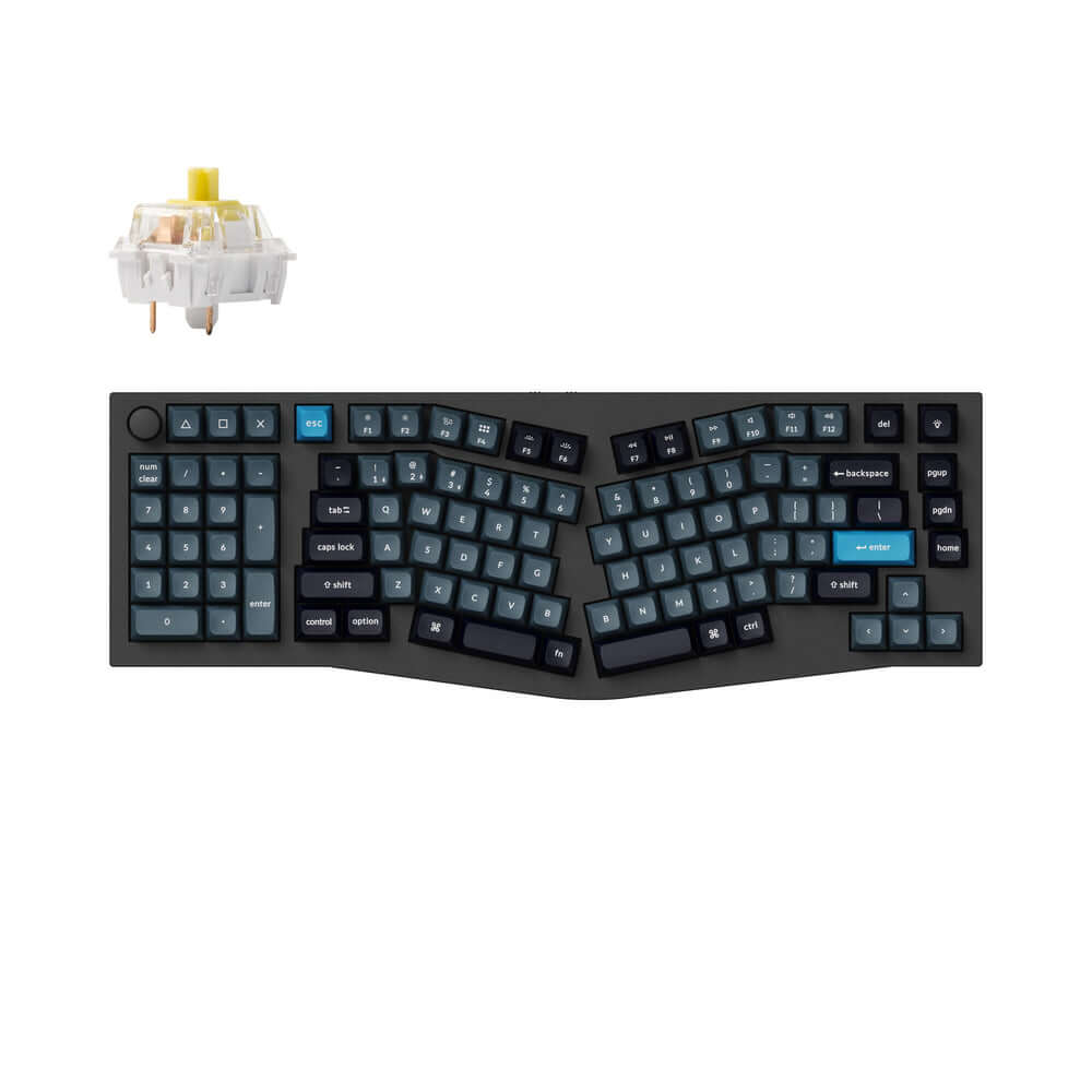 Keychron Q14 Pro (Alice Layout) QMK/VIA Teclado Mecânico Custom Wireless