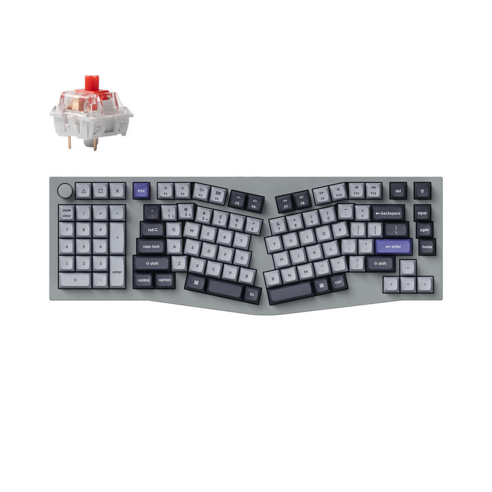 Keychron Q14 Pro (Alice Layout) QMK/VIA Teclado Mecânico Custom Wireless