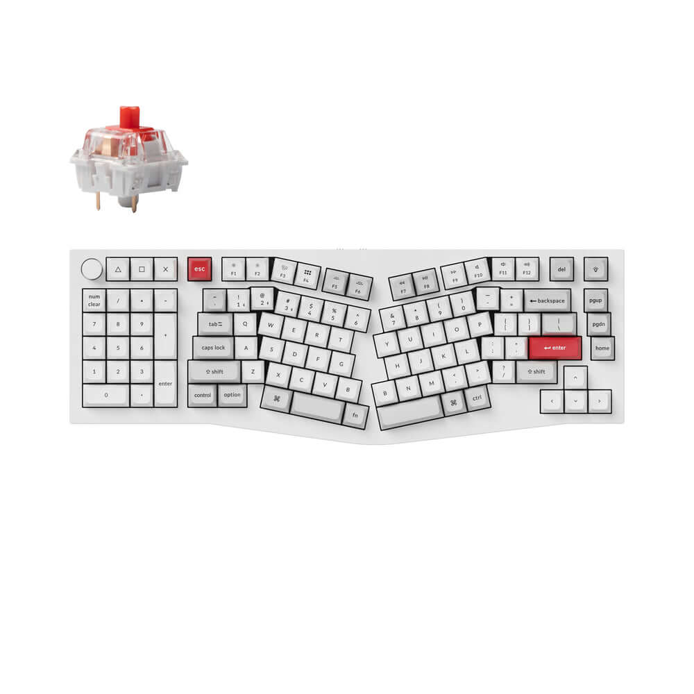 Keychron Q14 Pro (Alice Layout) QMK/VIA Teclado Mecânico Custom Wireless