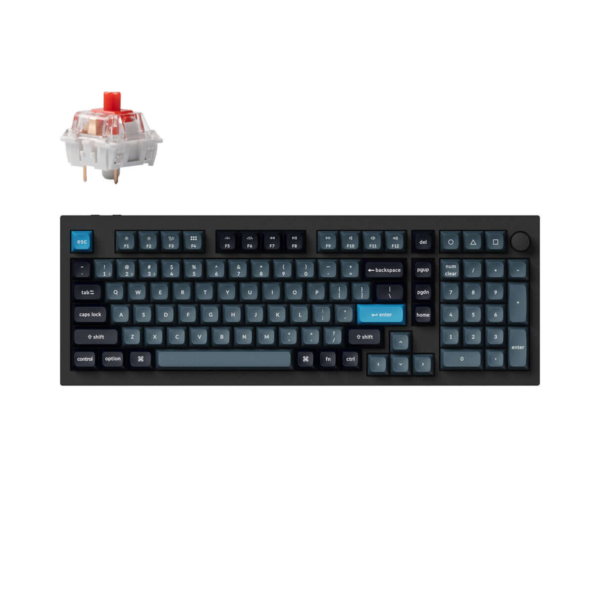 Keychron Q5 Pro QMK/VIA Teclado Mecânico Custom Wireless