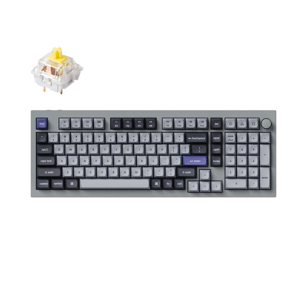 Keychron Q5 Pro QMK/VIA Teclado Mecânico Custom Wireless