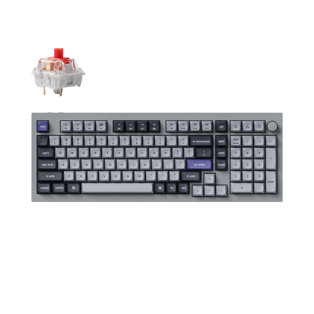 Keychron Q5 Pro QMK/VIA Teclado Mecânico Custom Wireless