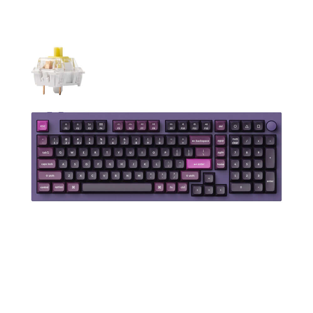 Keychron Q5 Pro QMK/VIA Teclado Mecânico Custom Wireless