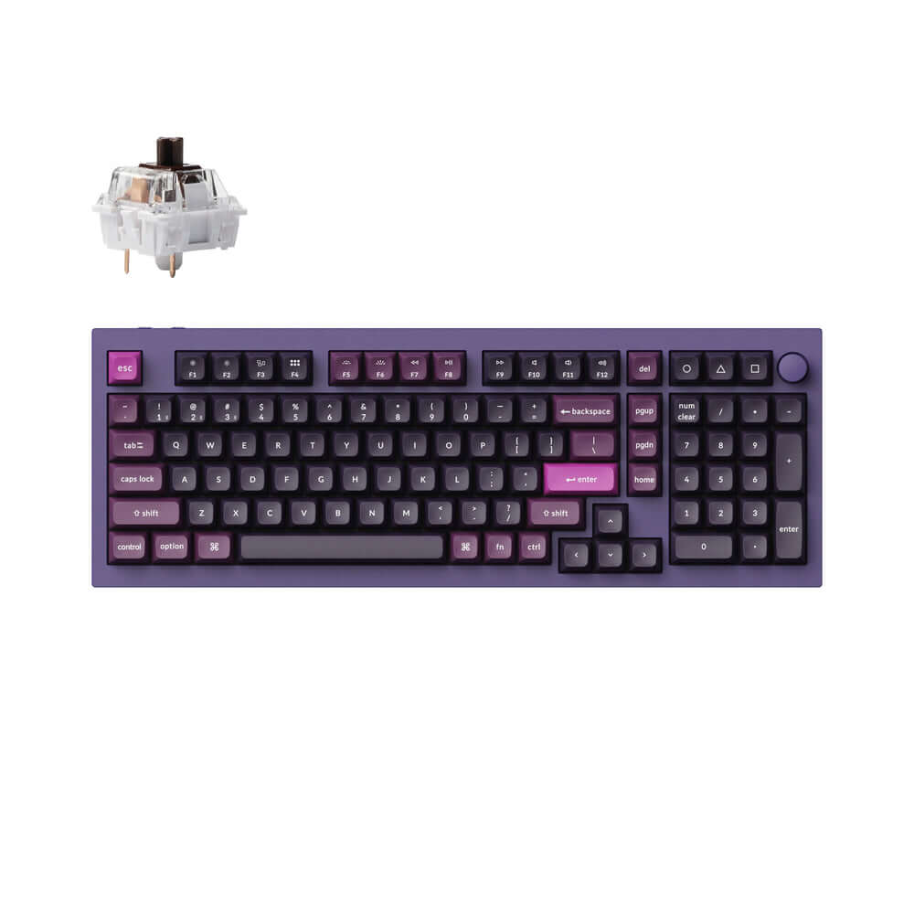 Keychron Q5 Pro QMK/VIA Teclado Mecânico Custom Wireless