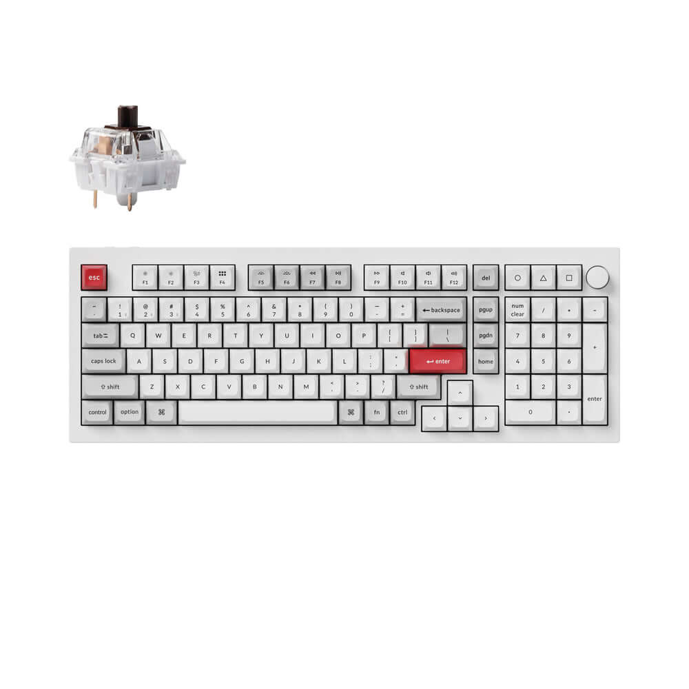 Keychron Q5 Pro QMK/VIA Teclado Mecânico Custom Wireless