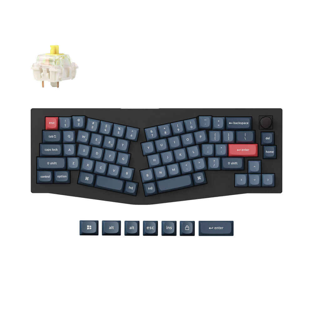 Keychron V8 Max QMK/VIA Teclado Mecânico Custom Wireless
