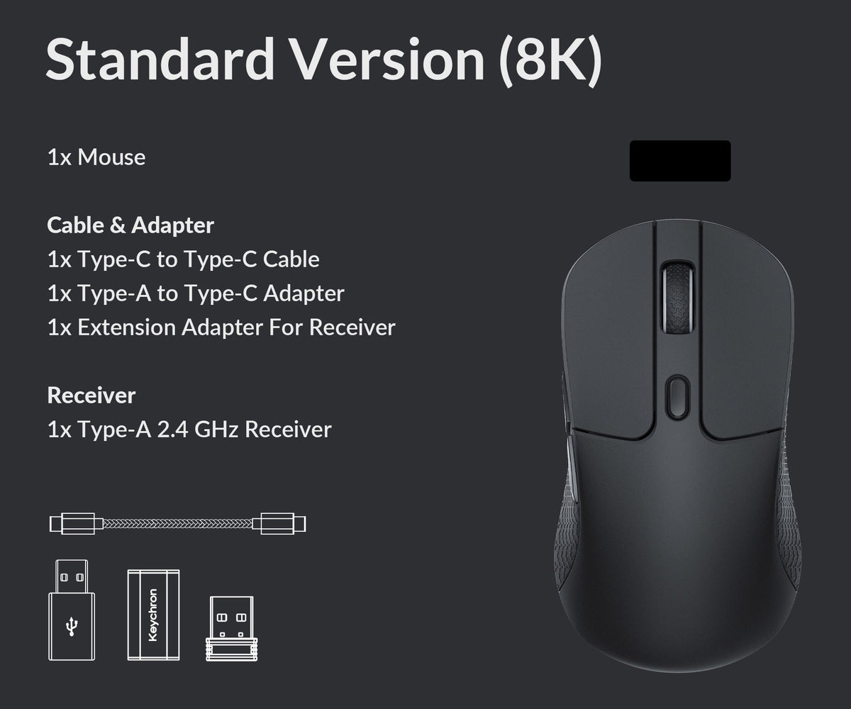 Package-list-of-the-M3-8K-mouse