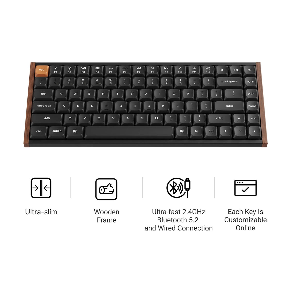 Keychron K3 Max SE QMK/VIA Teclado Mecânico Custom Wireless