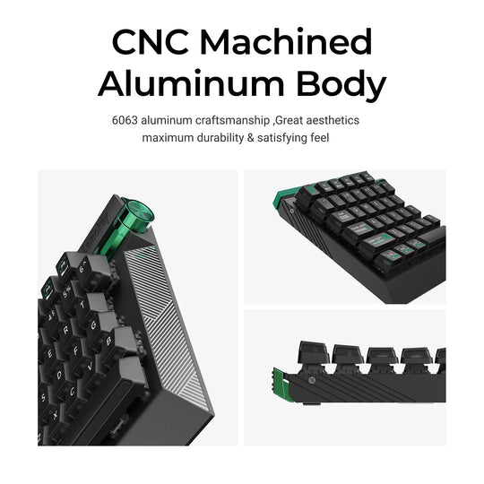 Lemokey L0 HE Switch Magnetic Teclado One Handed Gaming