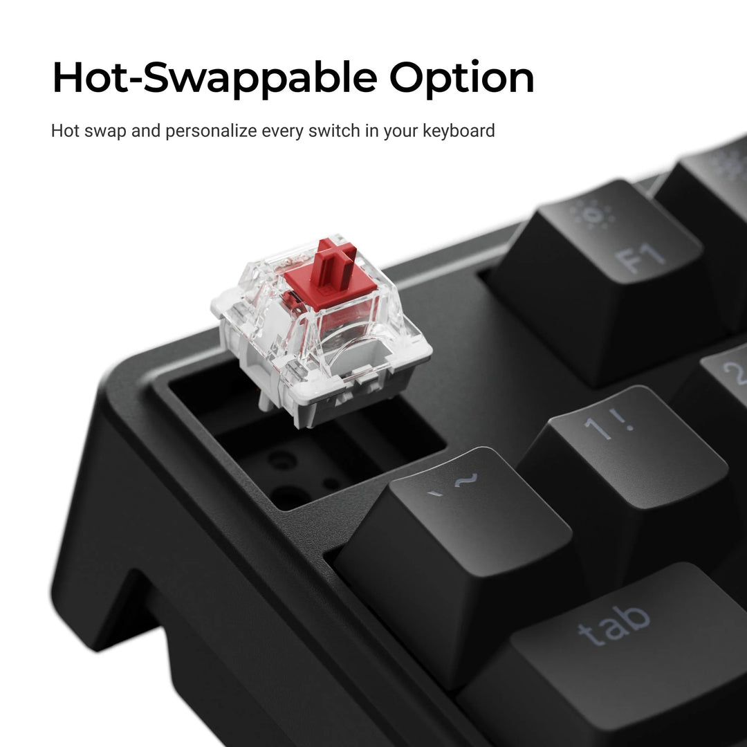 Keychron C3 Pro 8K QMK Teclado Mecânico Com Fio