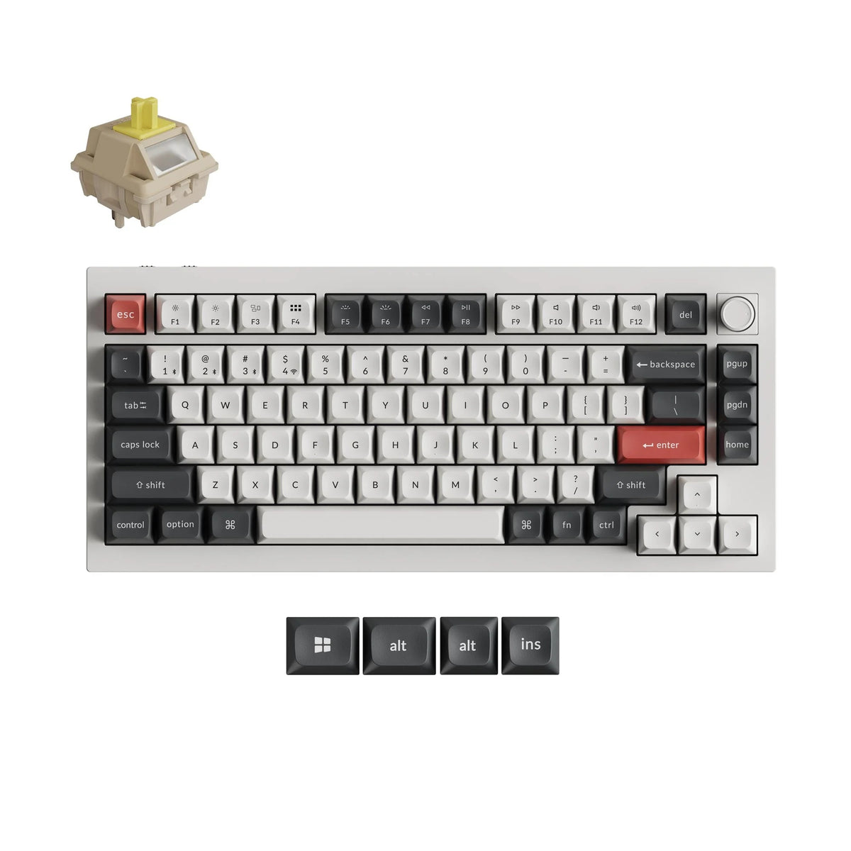 Keychron Q1 Ultra 8K Teclado Mecânico Custom Wireless