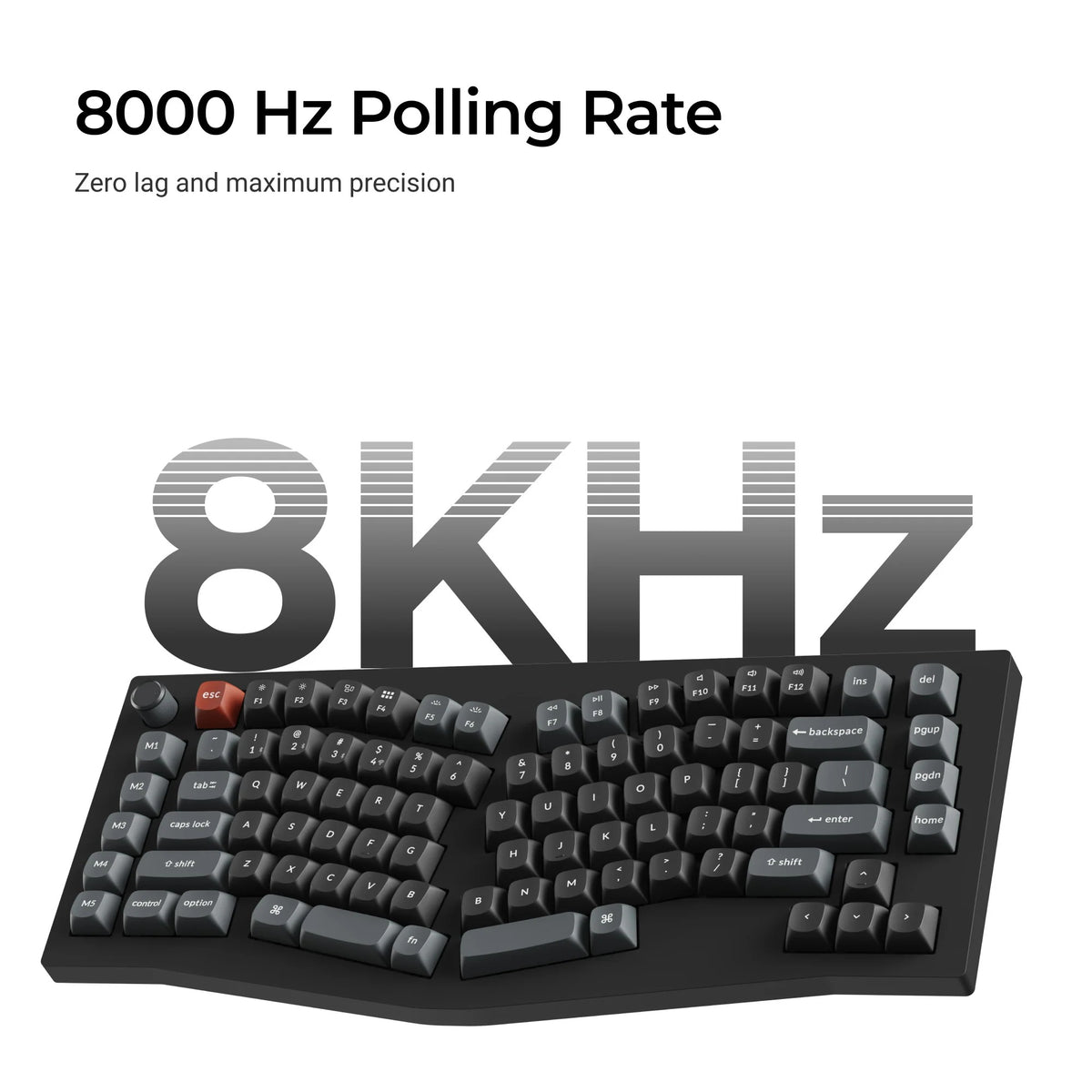 Keychron V10 Ultra 8K | Teclado Mecânico Alice 75% Wireless