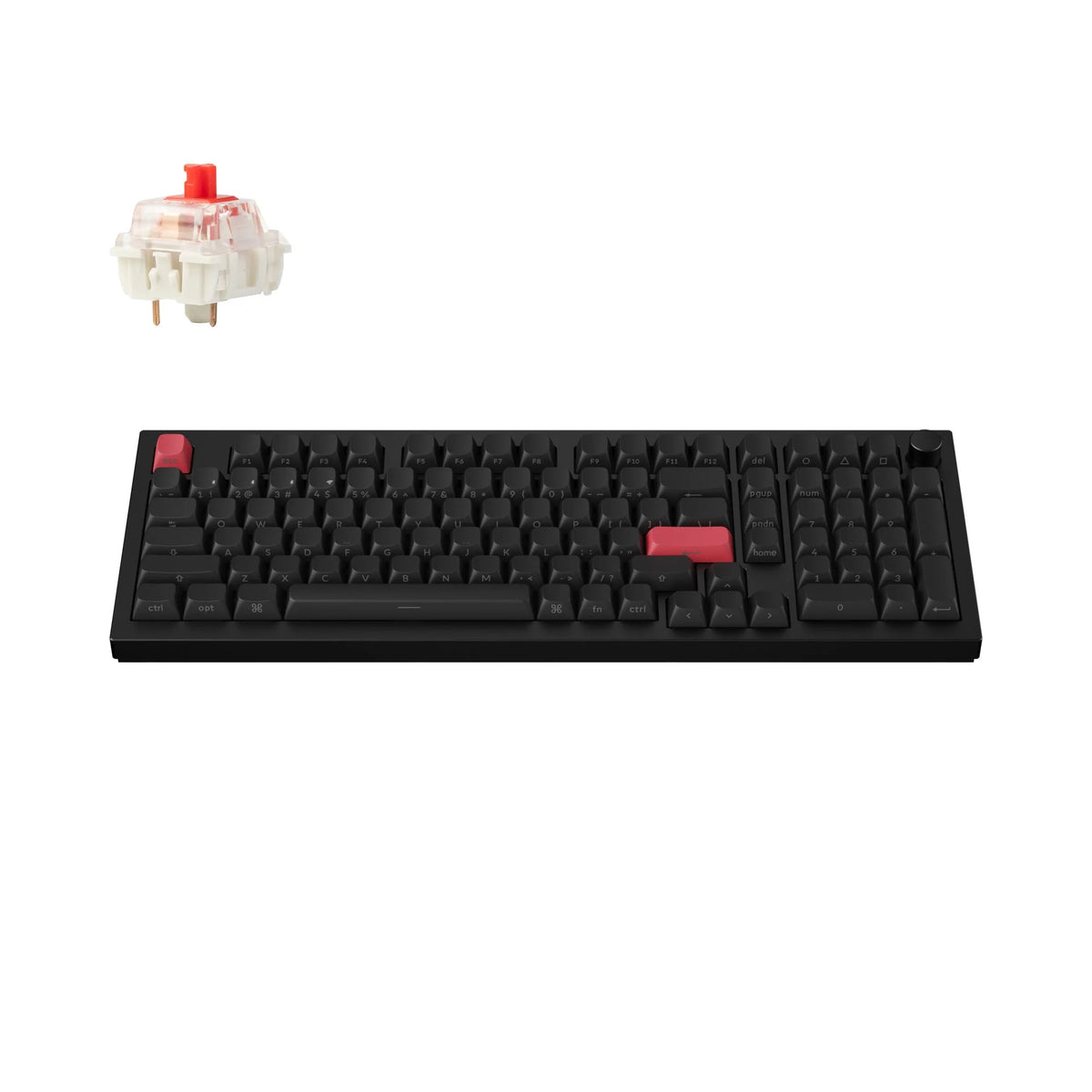 Keychron Q5 Max QMK/VIA Teclado Mecânico Custom Wireless