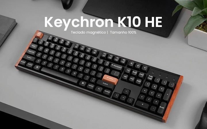 Teclado Magnético 100%: Guia Completo sobre Switches HE e Full Size