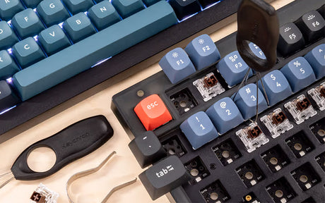 PBT vs ABS: Comparativo das Keycaps