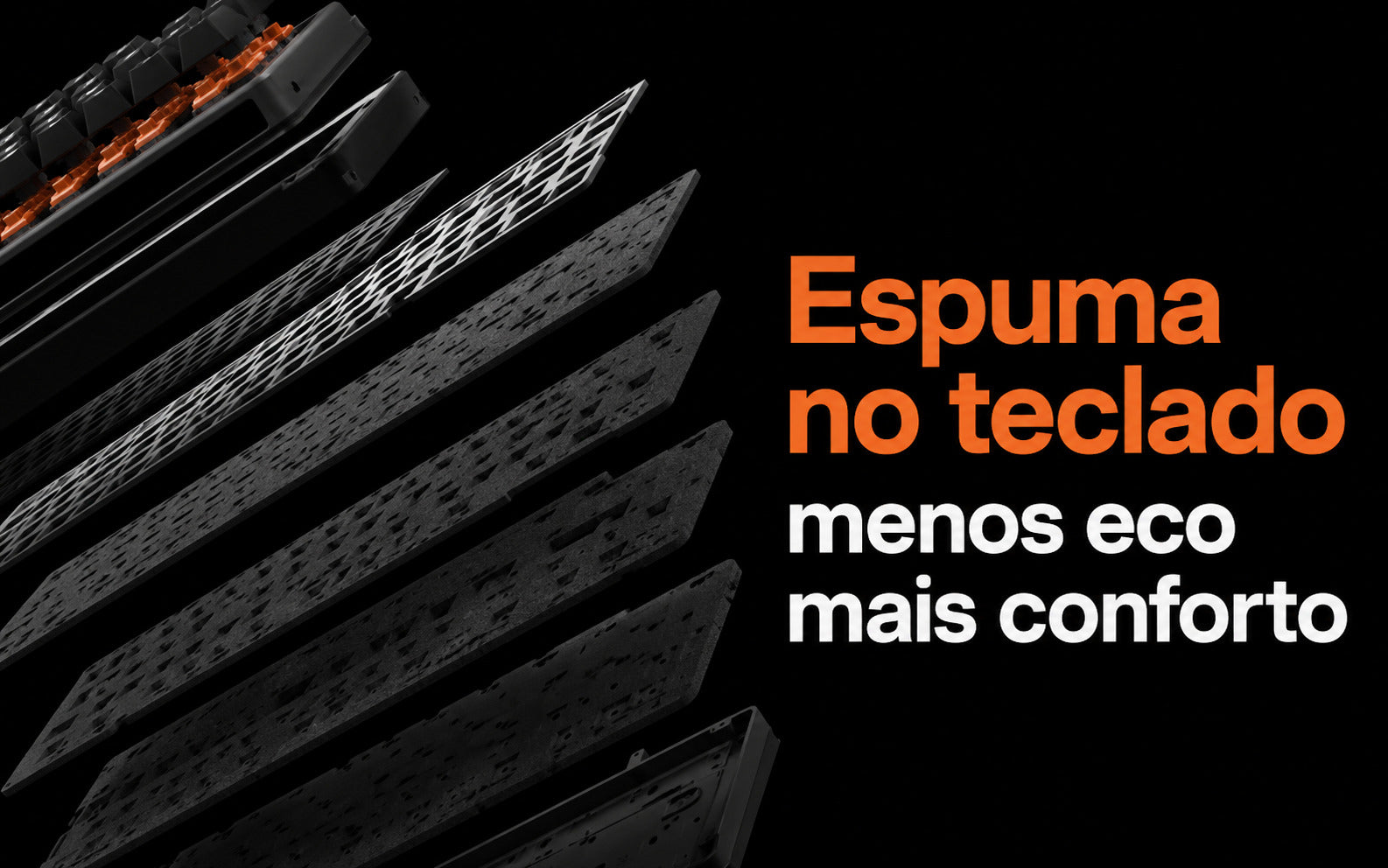 Espuma de teclado: o que é e por que usar