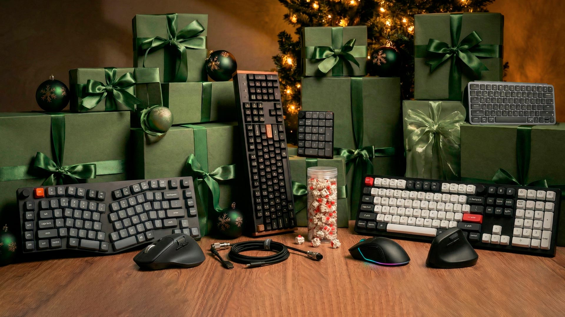 Natal Keychron | Teclados Premium para Surpreender