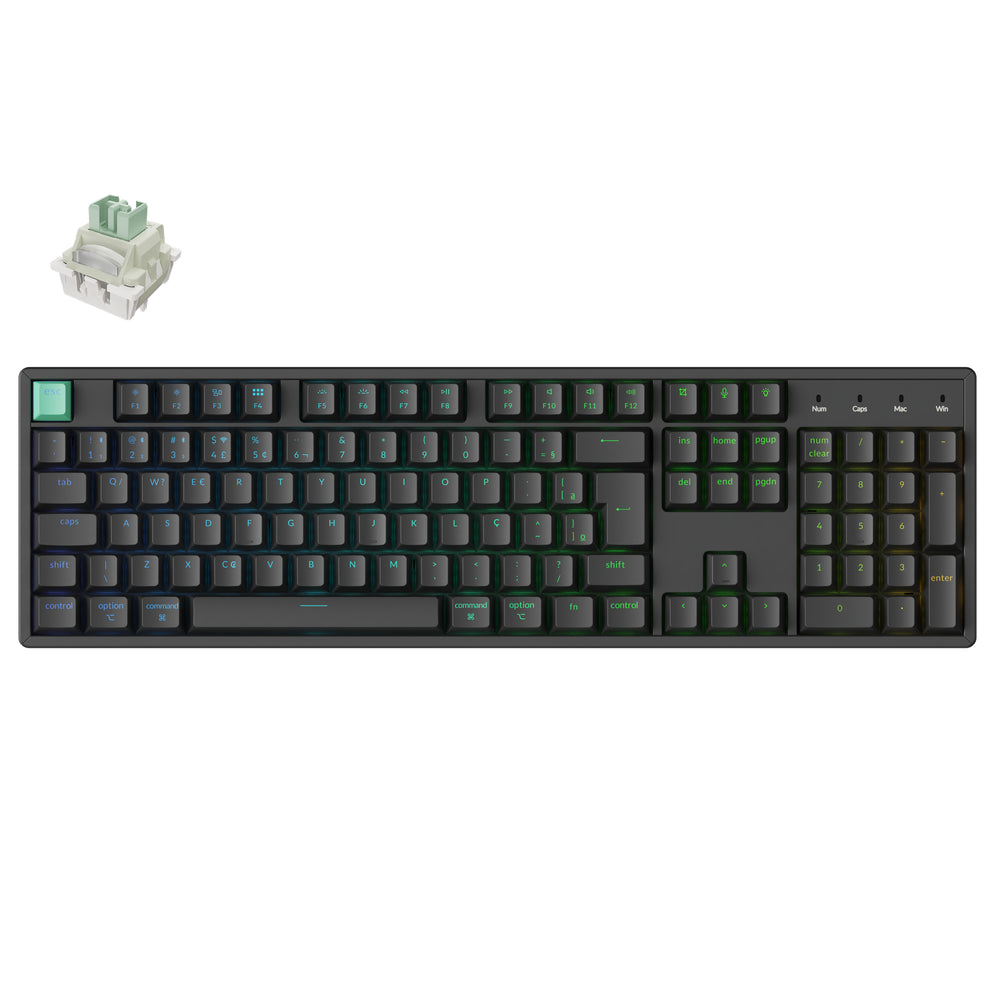 Keychron K10 HE Abnt 2 Switch Magnético Teclado Custom Wireless