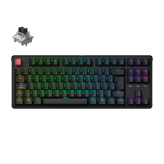 Keychron C3 Pro 8K ABNT2 Teclado Mecânico Com Fio