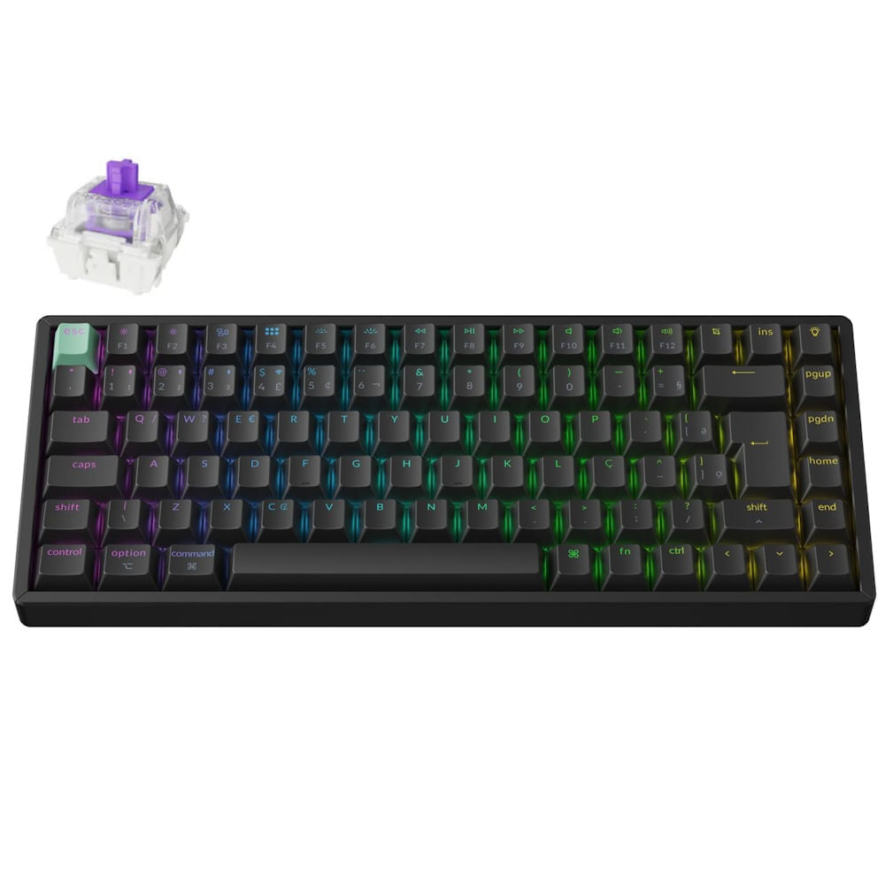 Keychron K2 HE Abnt 2 Switch Magnético Teclado Custom Wireless | PRÉ-VENDA