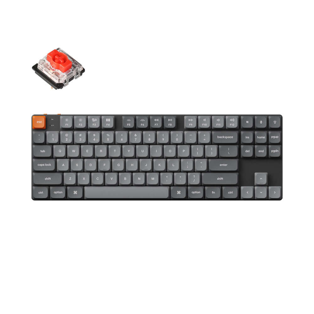 Keychron K1 Max QMK/VIA Teclado Mecânico Custom Wireless