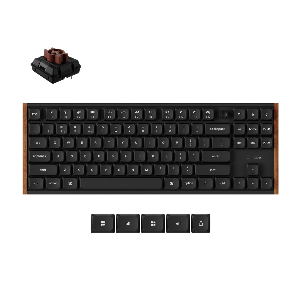 Keychron K1 Ultra 8K Teclado Mecânico Custom Wireless