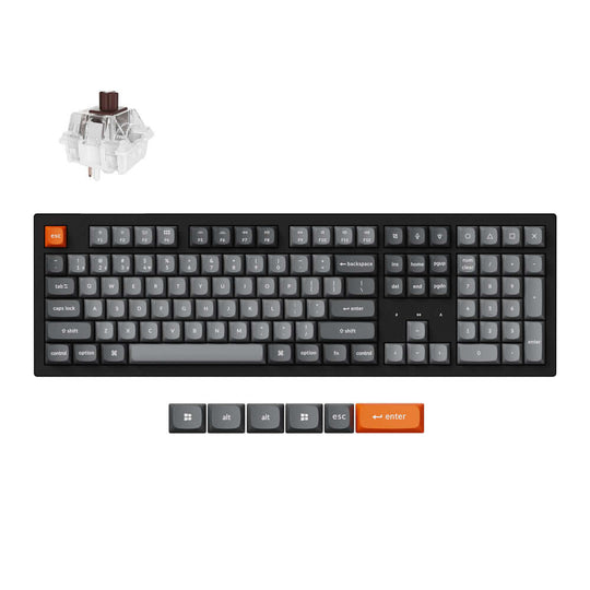 Keychron K10 Max QMK Teclado Mecânico Wireless