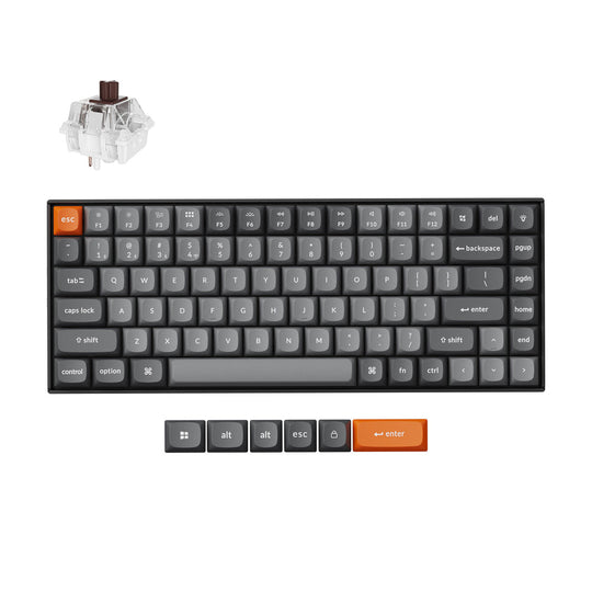 Keychron K2 Max QMK Teclado Mecânico Wireless