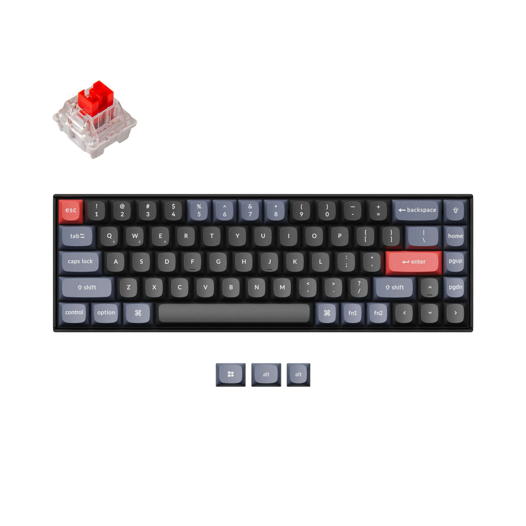 キーボード Keychron K6 Pro Keychron K6 Pro QMK/VIA Teclado Mecânico Wireless – Keychron Brasil