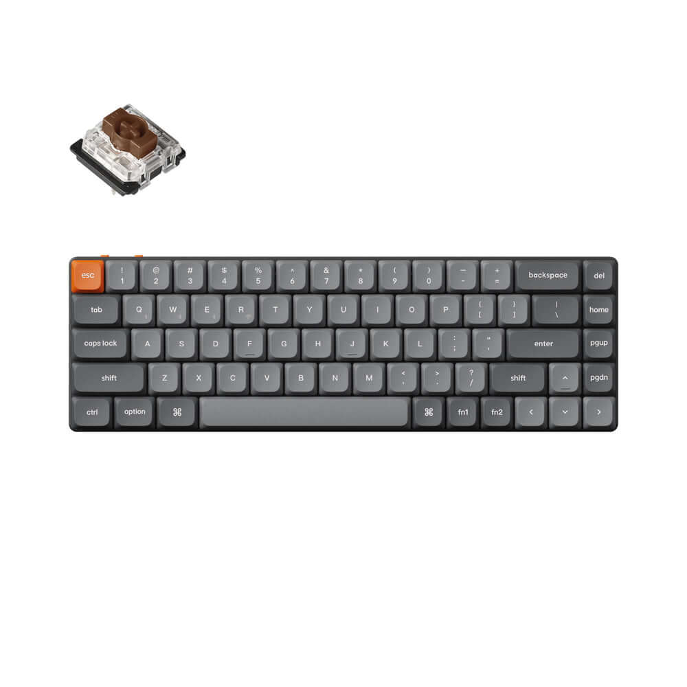Keychron K7 Max | Teclado Mecânico 65% Wireless Low Profile