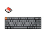 Keychron K7 Max QMK/VIA Teclado Mecânico Custom Wireless