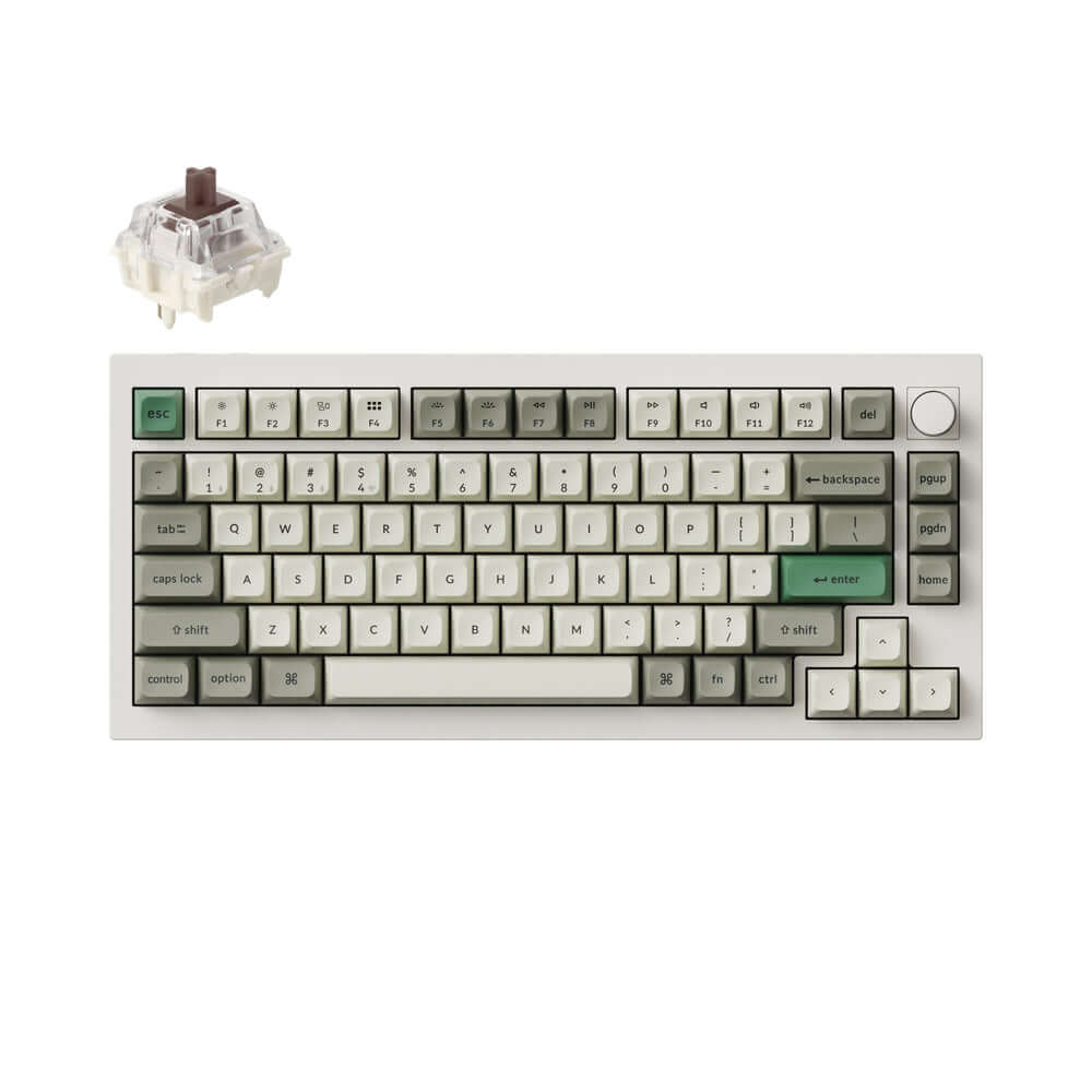 Keychron Q1 Max | Teclado Mecânico 75% Custom Wireless – Keychron