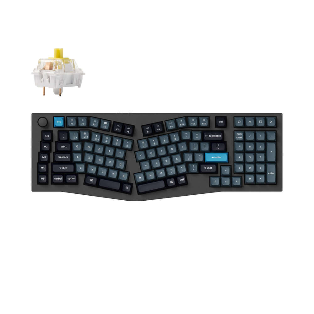 Keychron Q13 Pro (Alice Layout) QMK/VIA Teclado Mecânico Custom Wireless