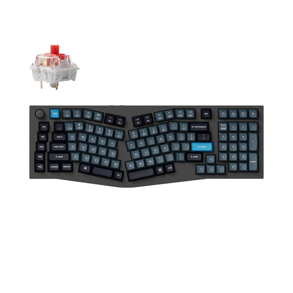 Keychron Q13 Pro (Alice Layout) QMK/VIA Teclado Mecânico Custom Wireless
