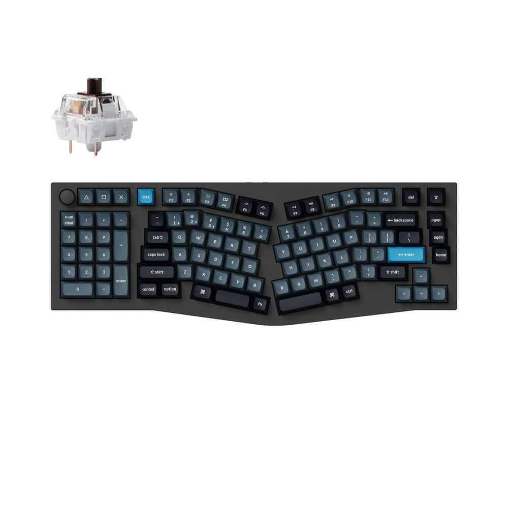 Keychron Q14 Pro (Alice Layout) QMK/VIA Teclado Mecânico Custom Wireless