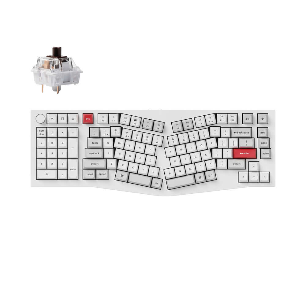 Keychron Q14 Pro (Alice Layout) QMK/VIA Teclado Mecânico Custom Wireless
