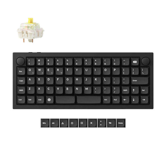 Keychron Q15 Max QMK Teclado Mecânico Custom Wireless