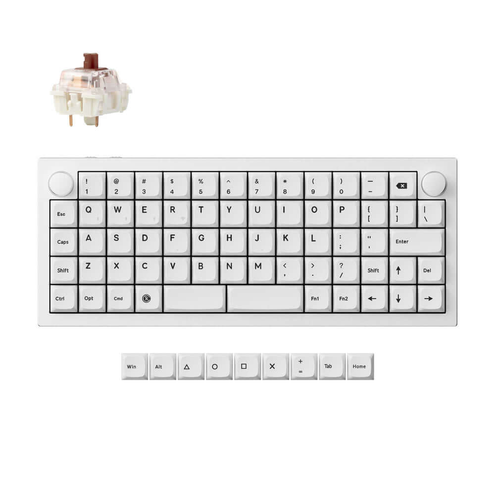 Keychron Q15 Max QMK Teclado Mecânico Custom Wireless