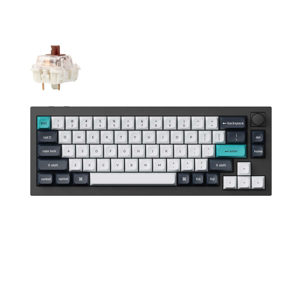 Keychron Q2 Max QMK/VIA Teclado Mecânico Custom Wireless