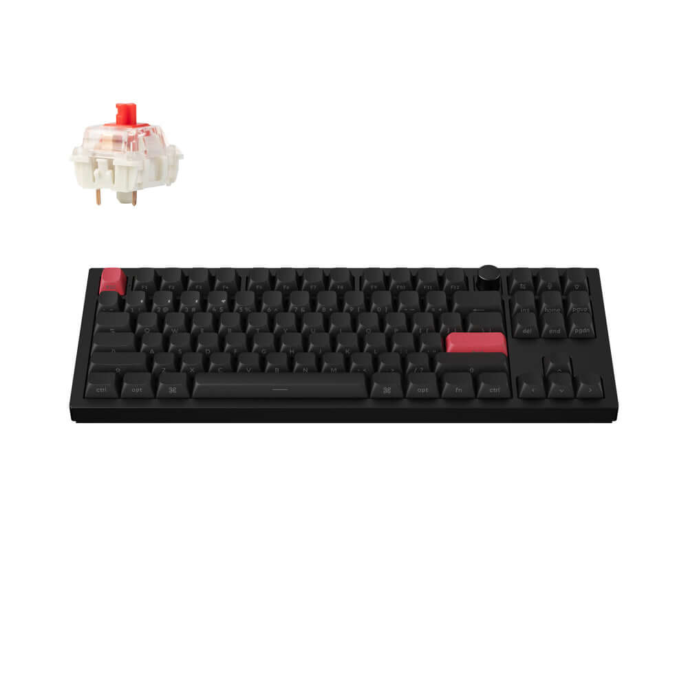 Keychron Q3 Max QMK/VIA　Q3M-P1-JIS 赤軸 Keychron Q3 Max | Teclado Mecânico 80% TKL Custom Wireless