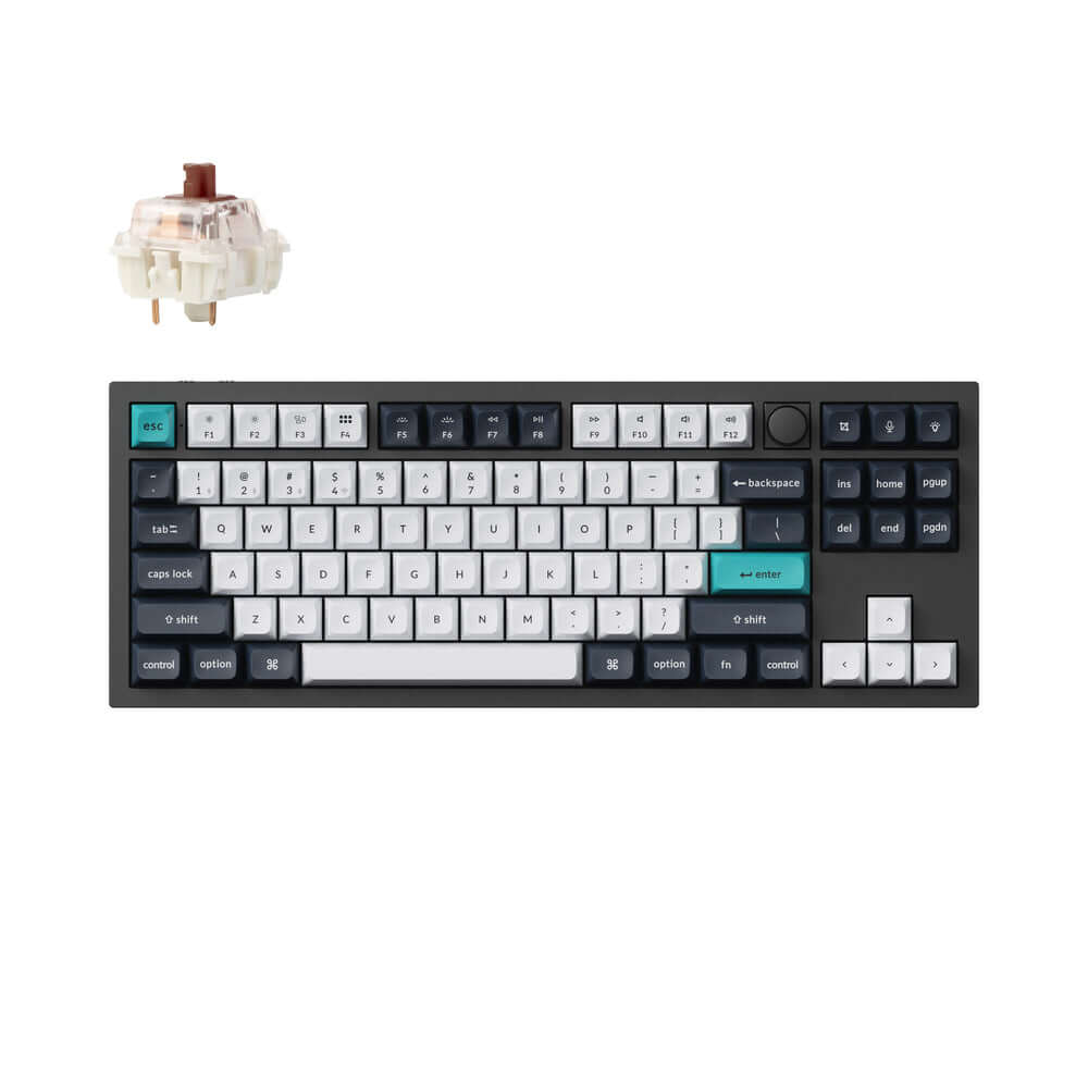 Keychron Q3 Max QMK/VIA Teclado Mecânico Custom Wireless